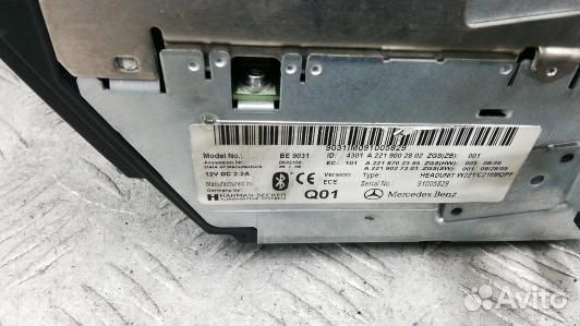 CD-чейнджер mercedes benz S-class W221 (7AD12I801)