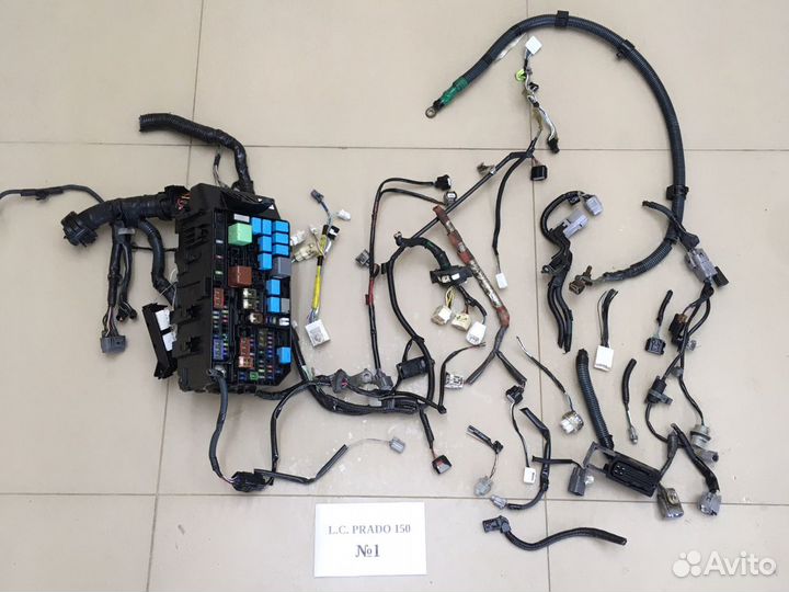 Фишки, разъемы Land Cruiser Prado 150 3.0TDI