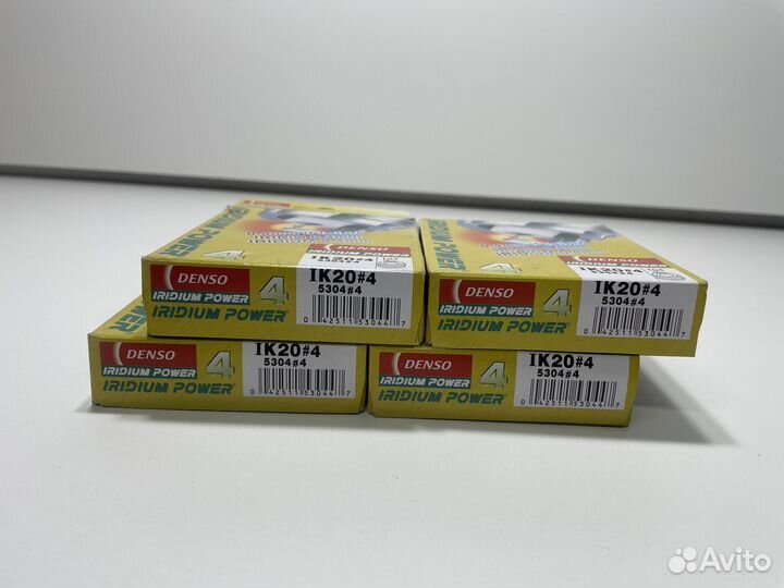 Новые иридиевые свечи Denso