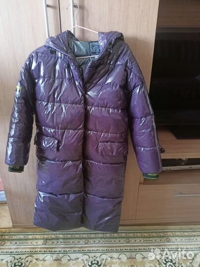 Пуховик для девочки 152
