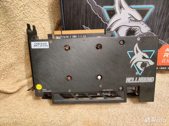 Radeon RX 6650 XT 8 гб Hellhound