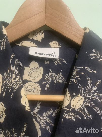 Платье gerry weber 44-46 натуральный шелк