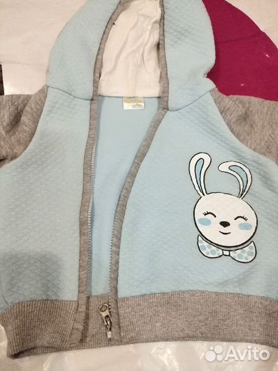 Худи/толстовка детская размер 62 3-6 мес