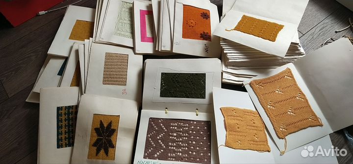 Образцы машинного вязания и книги по вязанию