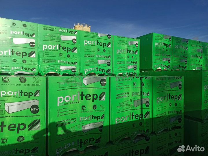 Газобетонные блоки Poritep, пеноблок Поритеп