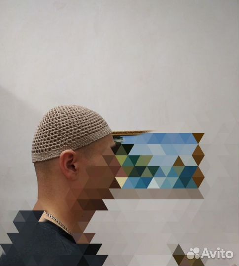 Тюбетейка/летняя шапочка мужская р-р 54-56