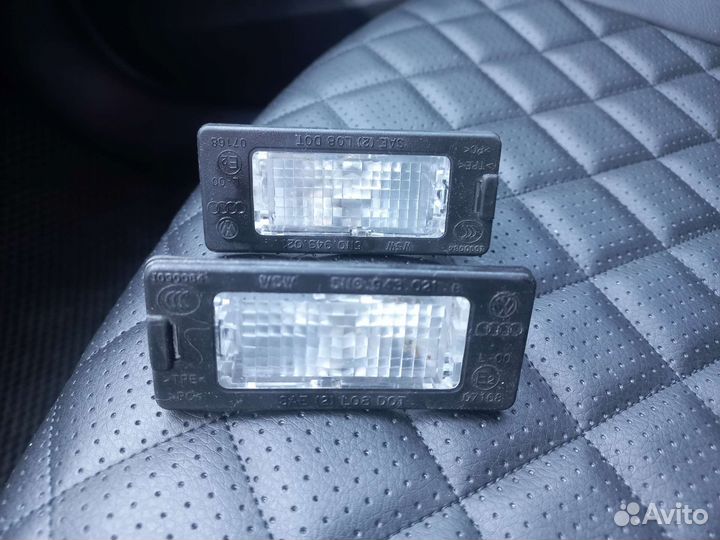 Подсветка номера Scoda Octavia A7