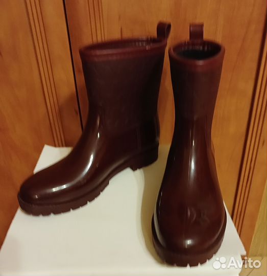 Резиновые сапоги Keddo утепленные женские