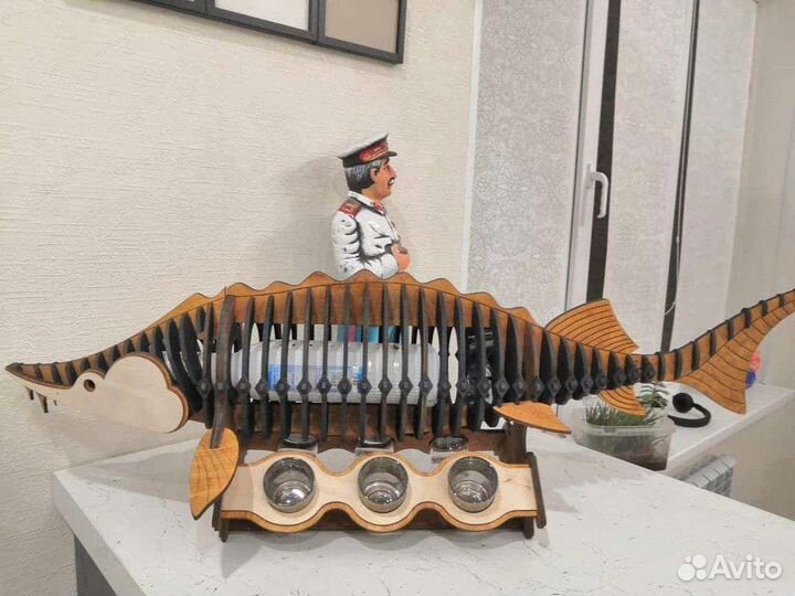 Мини бар футляр осетр