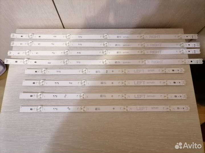 Комплект подсветки для тв LG 49UK6200PLA