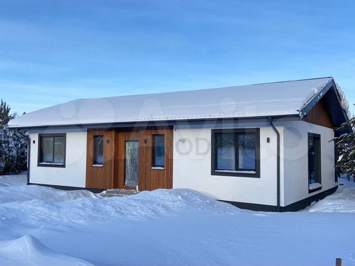 Коттедж 110 м² на участке 9 сот.