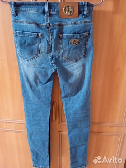 Джинсы для девочки б/у