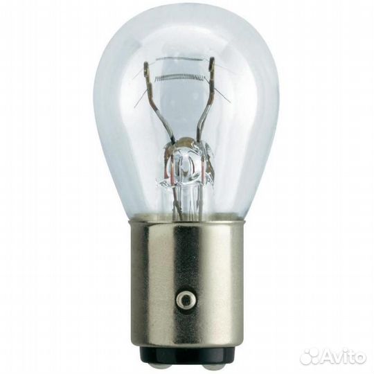Лампа накаливания сигнальная p21w ba15s 3200k stan