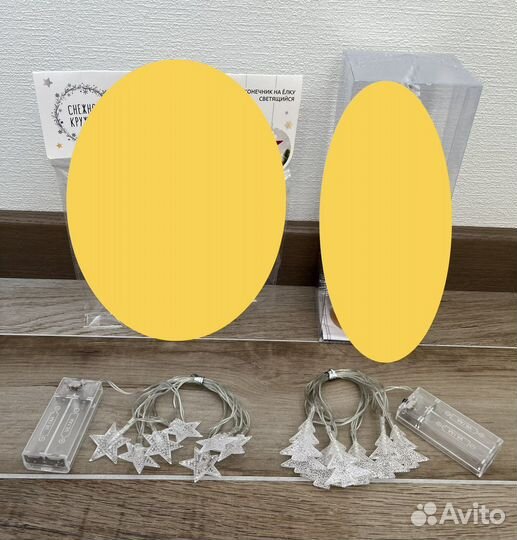 Новогодние украшения, гирлянды