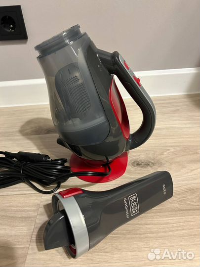 Автомобильный пылесос black decker