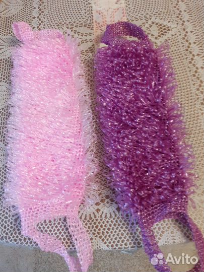 Мочалка ручной работы