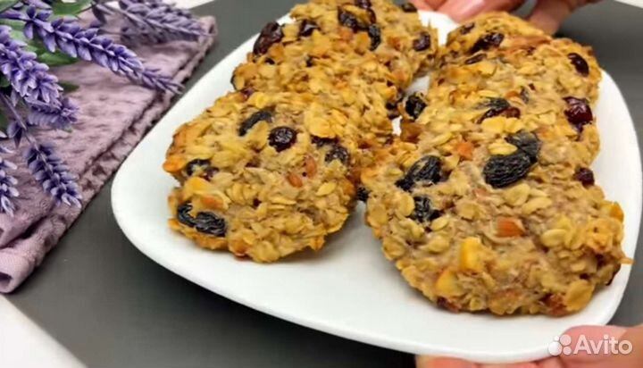 Печенье для малышей без муки, сахара, глютена