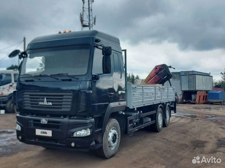 МАЗ 6312Н9-425-010 с КМУ, 2014