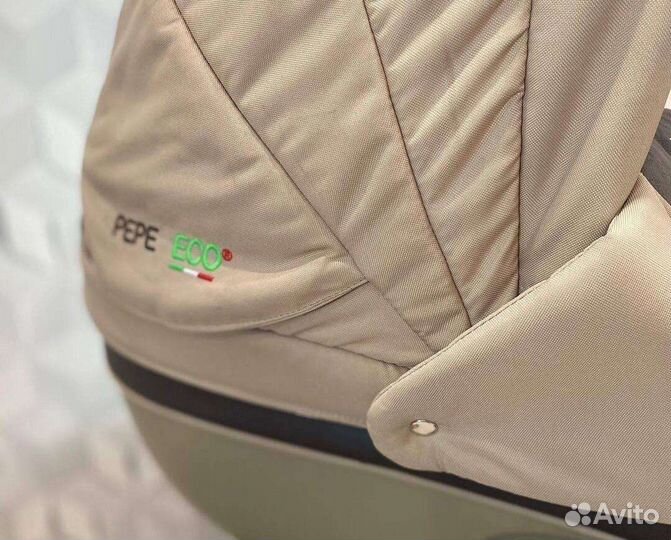 Коляска 3 в 1 Verdi Pepe eco