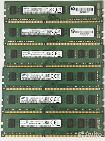 DDR3 4Gb, DDR3 8Gb, sodimm DDR4 8Gb, есс DDR3 2Gb