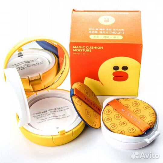 Кушон Missha Magic SPF50 утка+ сменный блок, Корея