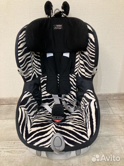 Автокресло (9-18) britax roemer trifix SMART Zebra