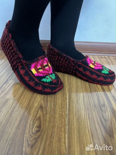 Джурабы чувяки вязаные следы Дагестанские