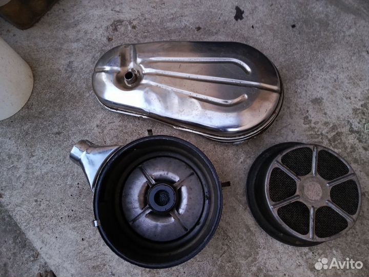 Корпус с воздушным фильтром газ 24 хром Б/У