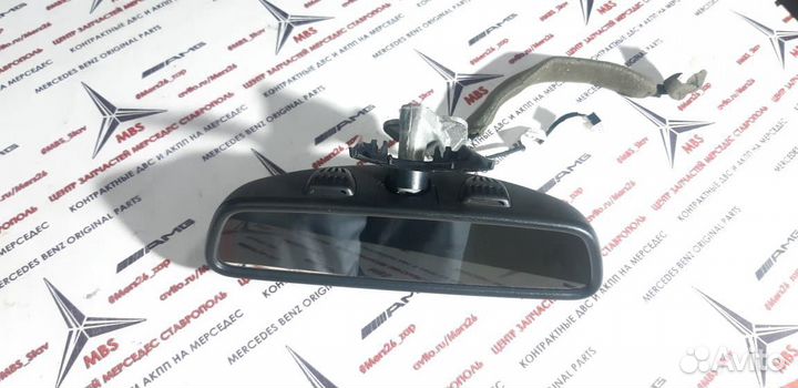 Зеркало салона w204 рест мерседес