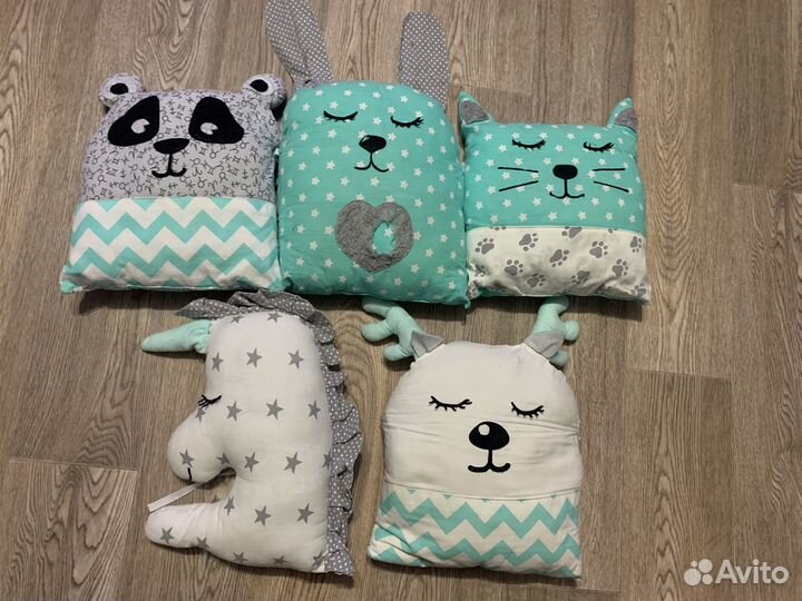 Бортики в кроватку