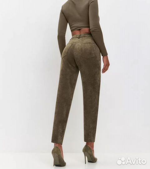 Вельветовые брюки бананы