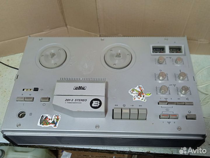 Катушечный магнитофон Эльфа 201-3 стерео