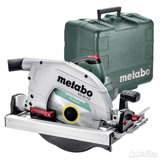 Ручная дисковая пила metabo KS 85 FS