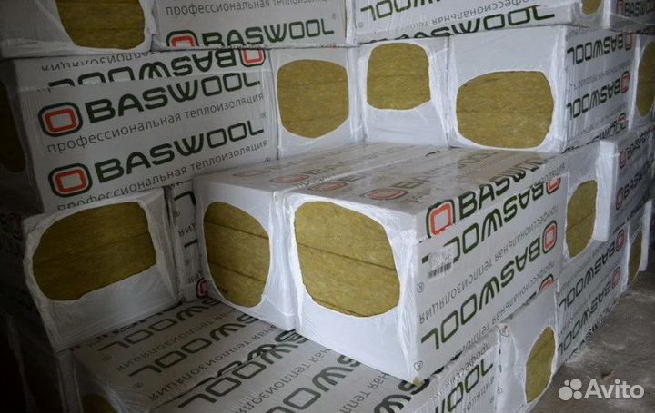 Теплоизоляция стен Baswool 60 кг/м3