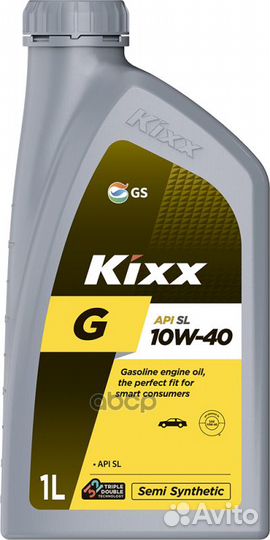 Масло kixx п/с Gold SL 10w40 1л Kixx