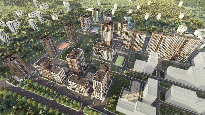 1-к. квартира, 42,8 м², 13/21 эт.