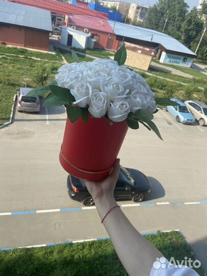 Букет из мыла