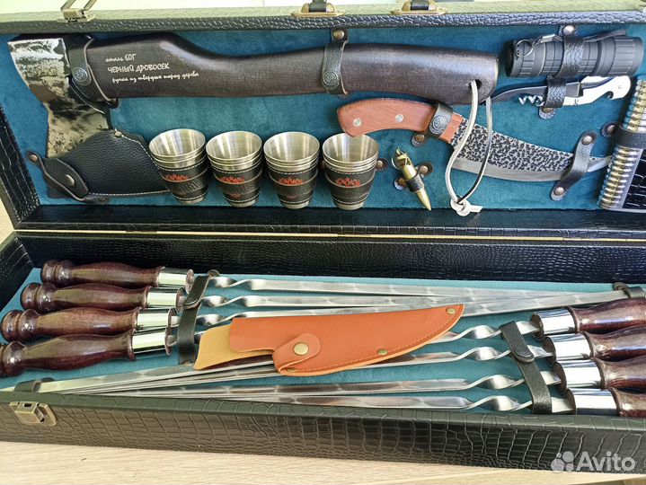 Шашлычные подарочные наборы от 4 персон. Опт