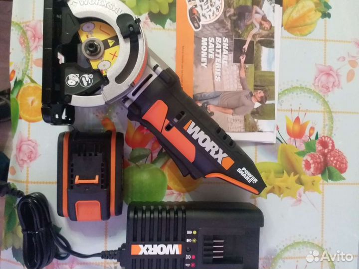 Дисковая пила worx SAW