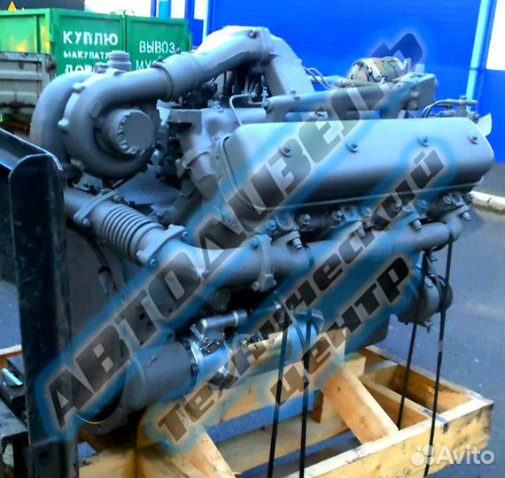 Двигатель ямз 238 Б на экскаватор V8 300 л.с. (44)