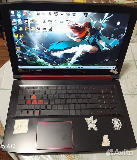 Игровой ноутбук acer nitro 5 an515 52