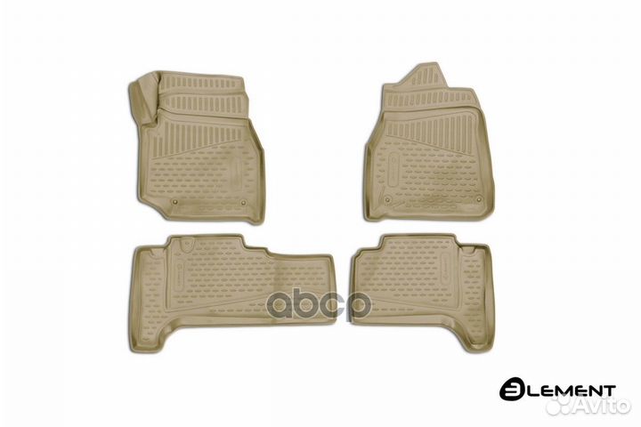 Коврики 3D в салон toyota Land Cuiser (J100) 98