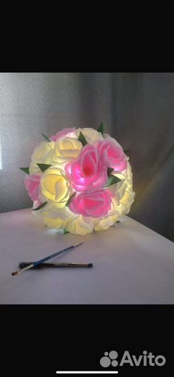 Светильник из фоамирана 