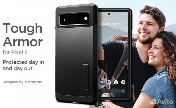 Pixel 6 Pro Case Spiegen Tough Armor