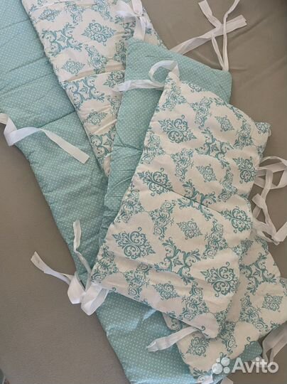 Бортики в детскую кроватку