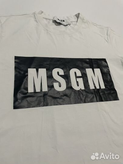 Футболка женская msgm оригинал Италия