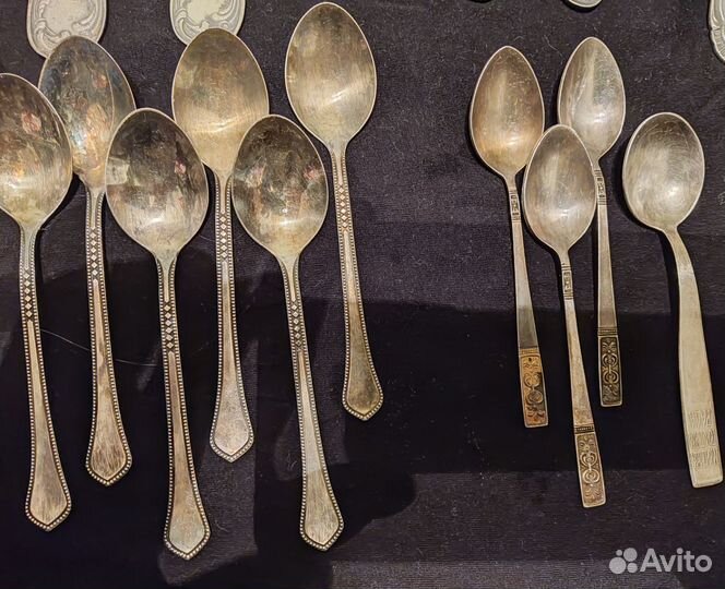 Мельхиоровые ложки и (подарок )