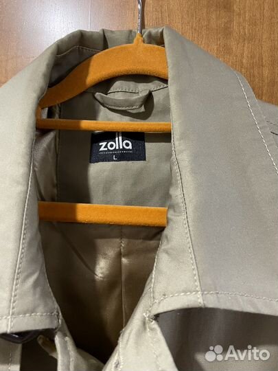 Мужской плащ тренч zolla