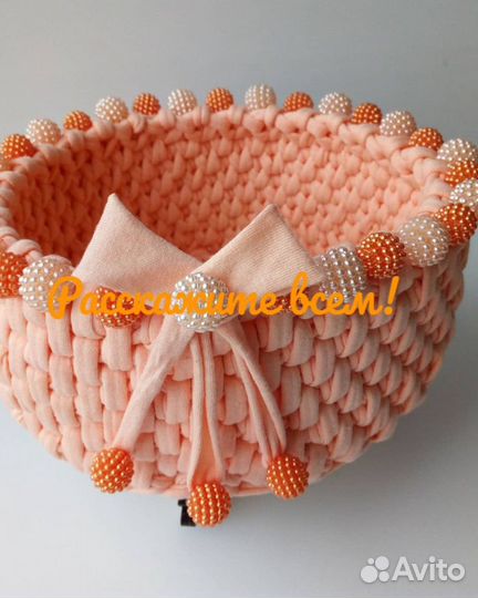 Корзинки ручной работы под мелочь