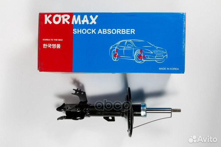 Стойка газомасляная передняя левая /339289